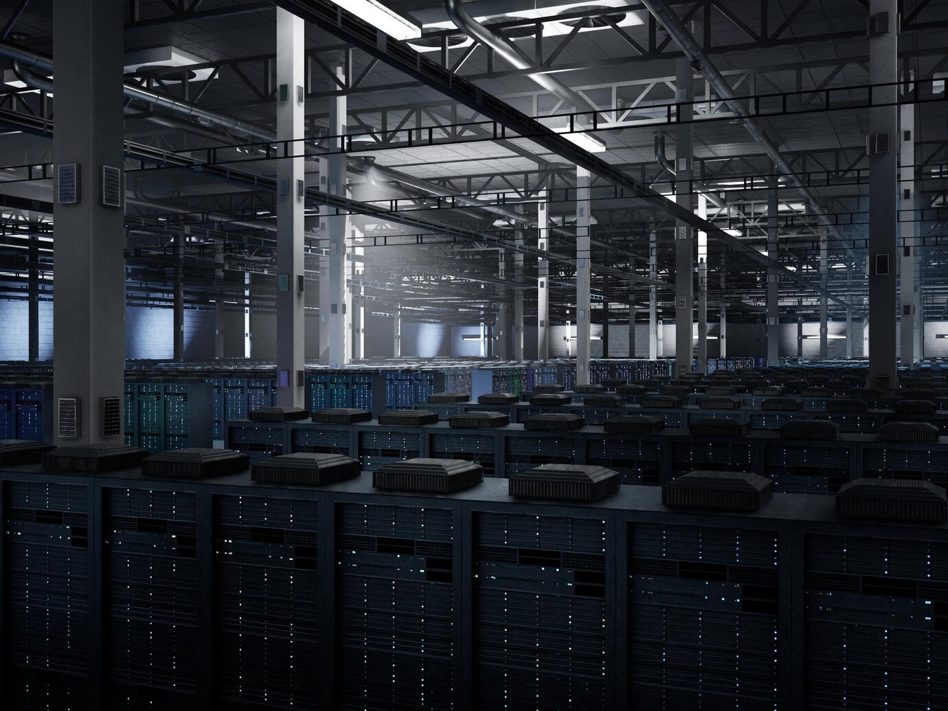 TechUp engineer monitoring application performance on laptop